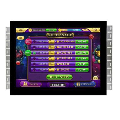 China 17 19 22 23.8inch Pot o Gold IR Touch Screen Monitor Gaming Touch Monitor With RS232 VGA 19 for sale