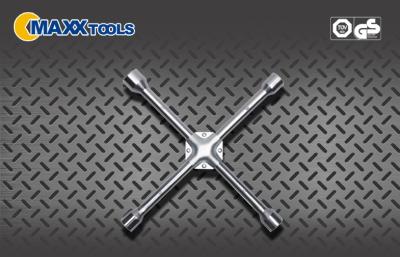 China Hardware Automotive Hand Tools 4 Way Car Wheel Spanner Four Way Lug Wrench for sale