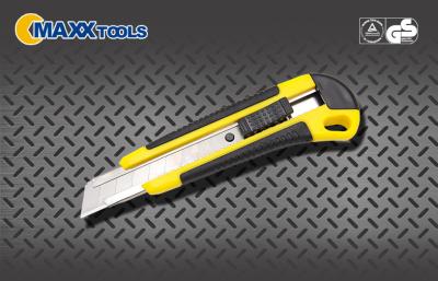 China Folding Box Cutter Safety ABS Cutter Knife 18mm Easy Cut Blade Knife for sale