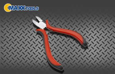 China Carbon Steel Hand Tools Pliers , Mini Diagonal Cutting Pliers 115 mm Size for sale