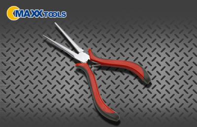 China Mutil Functional Mini Needle Nose Hand Tools Pliers 130 mm With 2 Tone Soft Handle for sale