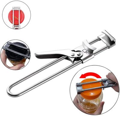 China Multi-Function Viable Single Easy Opener Kitchen Bottle Opener Adjustable Can Opener for sale