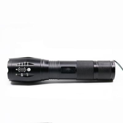 China Waterproof LED Flashlight Tactical Flashlight Lantern Torch Use Rechargeable 18650 Battery Camping Tactical Flashlight for sale