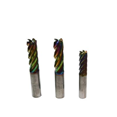 China Diamond Anti-Vibration Size Carbide Milling Cutter CNC End Mill Customized for sale