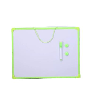 China PP+PAPER Frame Whiteboard Kids Graffiti Plastic Frame Plastic Drawing Board Small Magnetic Whiteboard for sale