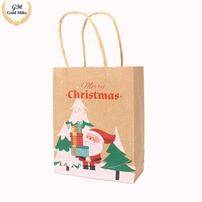 China Customized Export Gift Party Celebration Paper Bags Christmas Printing Custom Shopping Packaging Packaging for sale