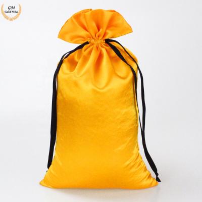 China Wholesales Hair Extension Satin Bag Fashion Jewelry Satin Bag Satin Shoe Packaging Bag for sale