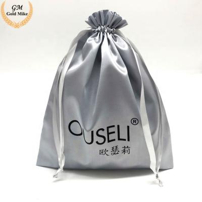 China Satin bag wholesale customized small dust satin bag silk satin scarf bag for sale