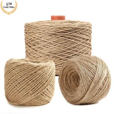 China Decorate for Christmas Tie 2mm Jute Rope Macrame Rope Jute for sale