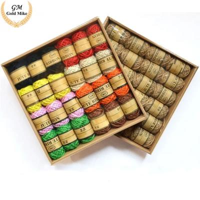 China Decorate Jute Rope Plant Basket Jute Rope In Packaging Rope for sale