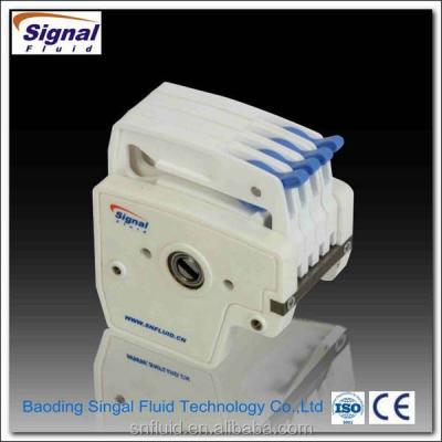 China Ismatec Liquid Multichannel Cartridge Peristaltic Transfer Pump Head for sale