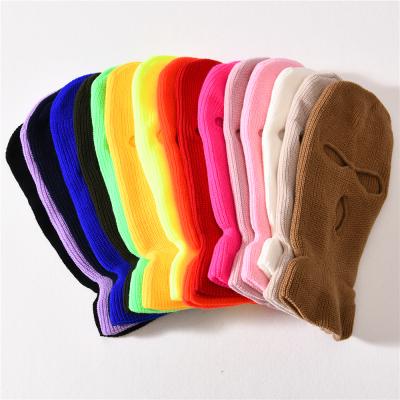 China Next COMMON 2021 Winter Wholesale Unisex Windproof Acrylic Keep Warm 3 Hole Ski Masks Balaclava for sale