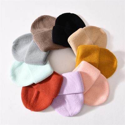 China Hign Double Thick Quality Soft Material Snaffle Beanie Hat Wholesale Hot Sale For Women for sale