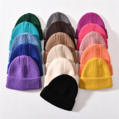 China COMMON New Arrival Beanie Wholesale High Quality Acrylic Blend Unisex Soft Comfortable Classic Striped Ski Winter Beanies Unisex Hat for sale