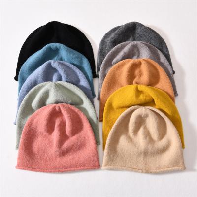 China Hign JOINT Quality Women Winter Edge Loop Hot Selling Acrylic Netting Knit Beanies for sale