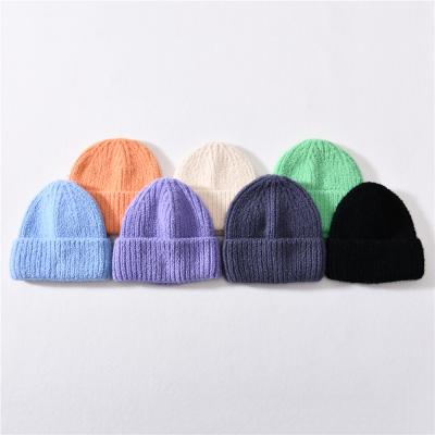 China Wholesale High Quality Men Beanie Hats Adults Unisex Acrylic Knitted Women Beanies Custom Hat COMMON for sale