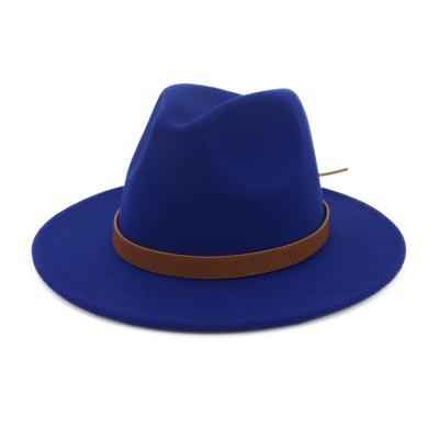 China Image Trending Quality Popular Soft Wool Hign Hat Unisex Fedora Hats Material Wholesale for sale