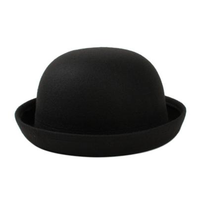 China Fedora Hats Women Wool Blend Fedora Hats Elegent Jazz Fedora Classic Vintage Flat Hats Comfy For Women Men for sale