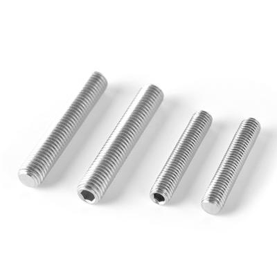 China Hot Selling Stainless Steel Din913 Hexagon Socket Set Screws Socket Cap Screws with Flat Lock Worm Screws Hexagon Socket Set Screws for sale