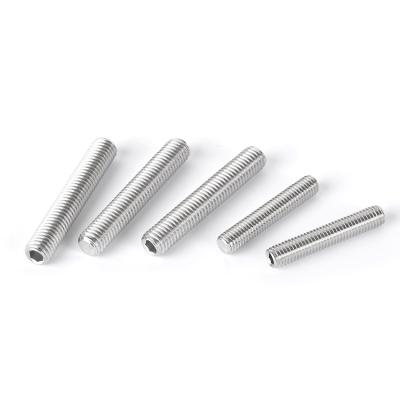 China Socket Cap Screws DIN916 Hex Socket Hot Sale Stainless Steel Worm Head Head Set Screw for sale