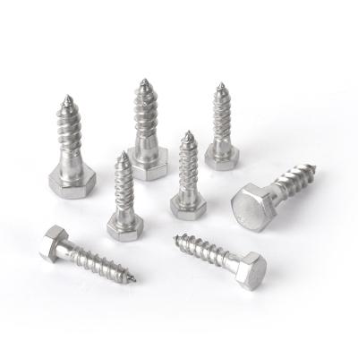 China Wholesale Galvanized HEX China Metal Hexagon Head Tek Chipboard Wood Stainless Steel Hex Screws For Wood Construction for sale