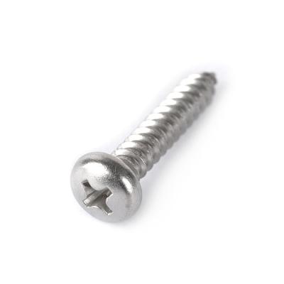 China Pan Head Self Tapping Screw Self Tapping Screw Stainless Steel Cross Head Tapping Screws Dongji Free Sample Fasteners for sale