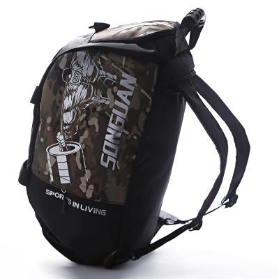 China exercise & Multifunctional Custom Fashion Fitness Waterproof Gym Sports Travel Duffel Bag Camouflage for sale