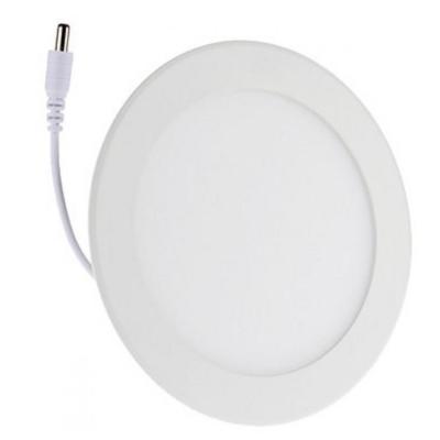 Chine 3w 6w 9w led slim round panel light white frame circular round aluminium Lamp for housing à vendre