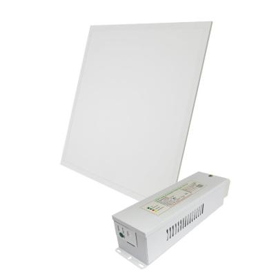 China Indoor Emergency Led Panel Light 36W 60*60cm Bright Ultra Slim Flat Square Panel Light For Office for sale