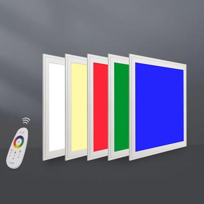 中国 RGB led panel 60x60 40W 36W 48W  Dimmable TUV CE RoHS with remote controller 販売のため