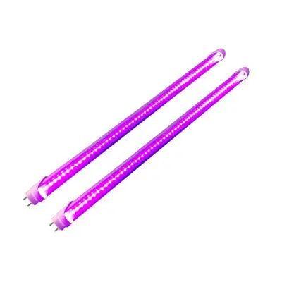 China Fluorescent Tube Glass UVA LED Tube Light with IP44, No Flickering, 50000hours Lifespan for sale