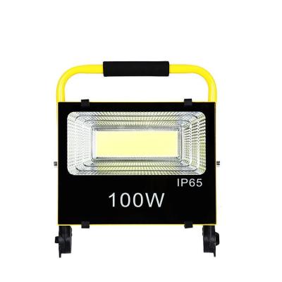 China Dustproof LED Flood light with LiFePO4 Battery, 140lm/W, 3000K/4000K/6500K, IP66, IP67 for sale