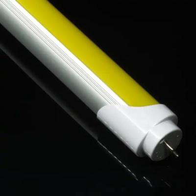 China Anti UV Yellow Cover T8 LED Tube Light with 2700-3200K Color Temperature 12V/24V Input Voltage zu verkaufen