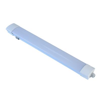 China 120cm LED Tri Proof Light 40w Milky Cover LED Utility Shop Light 160lm 6000k IP65 for sale