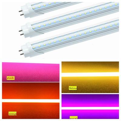 China Alumimum PC Cover RGBW T8 LED Tube Light 2ft 60cm 9w IP 44 Indoor Lighting for sale