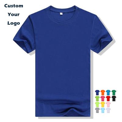 China High Quality Custom Men's T-shirts Anti Shrink Printing LOGO Sublimation Graphic Tees Polyester Printed Organic Cotton T Shirts For Sale for sale