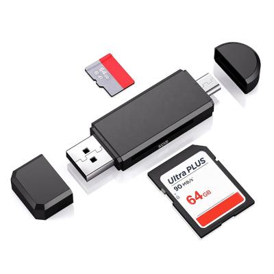 China Hot Selling Computer OTG Type-c Micro USB 3.0 SD TF SD OTG Card Reader Writer For PC Mobile Phone Tablet Card Readers iphone for sale