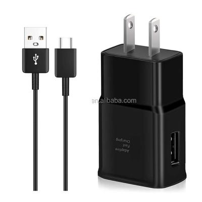 China Factory hot sales mobile phone fast charging charger adapter usb charger for Samsung s8 s9 s10 for sale