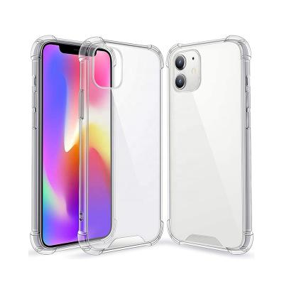 China New Shockproof Arrive Transparent Clear TPU PC Cell Phone Shockproof Cover For Iphone 13 12 Max X Xs XR 11 pro se 2020 case for sale