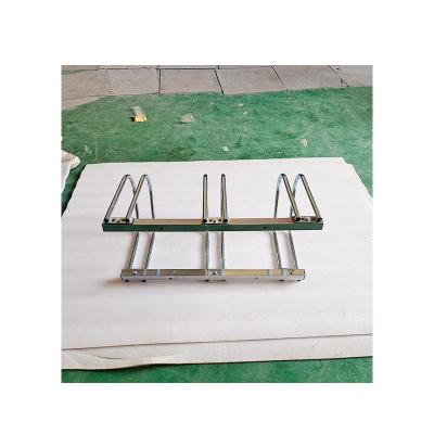 China Durable Professional Manufacturer Ground Bike Rack 3 Bike Rack Floor Mounted Brackets for sale