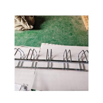 China China Manufacturer Durable Iron Bike Rack 5 Buckles Zinc Plating Bike Storage Rack For Bike Parking for sale