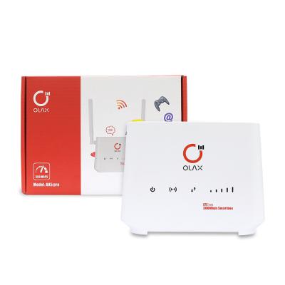 China Outdoor 300mbps OLAX Ax5pro Openwrt Lte Router Support B28 Wifi 4g Lte With Sim Card Slot Support B28 for sale