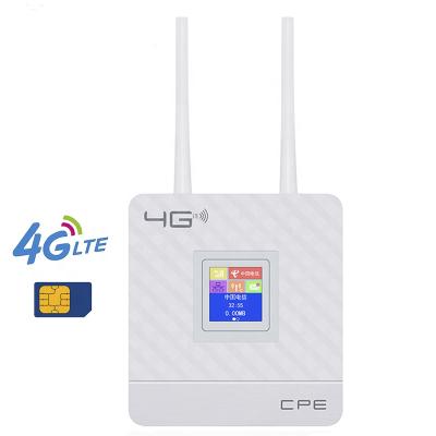 China Home Olax 4g Led Screen Indoor Wifi Router Sim Caid Slot Wireless Router for sale