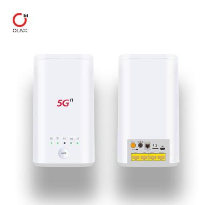 China OLAX NX2100 4G 5G Home Wireless Router With Sim Card Slot Lte Wifi Cpe Dual Bands Wireless WIFI Router Indoor Home Power Bank for sale