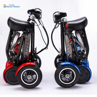 China 2022 Selling Unisex 4 Wheel Electric Folding Mobility Scooter Best Lightweight Mobility Scooters for sale