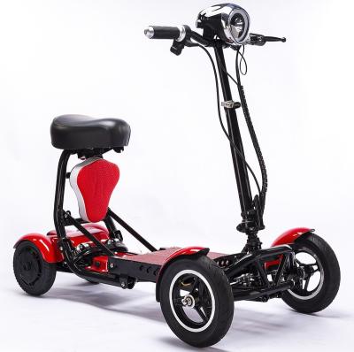 China Unisex Airline Approved Lightweight Easy Travel Mobility Foldable Electric Scooter for Elderly for sale