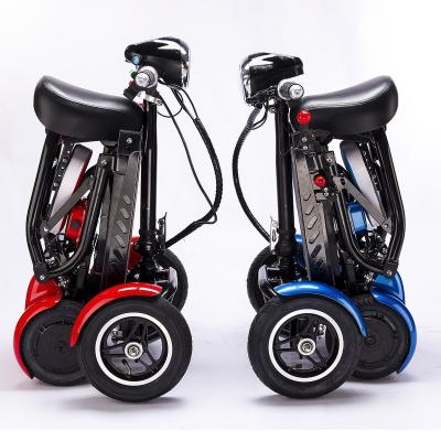 China 2021 Unisex Top Sale 4 Wheel Mobility Scooter Adult Folding Mobility Scooter for sale