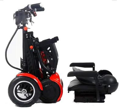 China 2022 New Unisex Electric Off Road Scooter 4 Wheel Adult Folding Mobility Scooter for sale