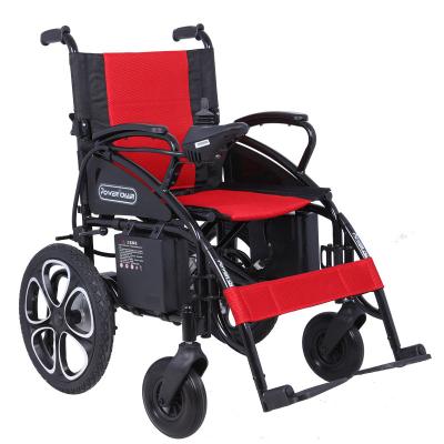 China Convenient Health Care Supplies All Terrain Electric Wheelchair Foldable Power Wheelchair for sale