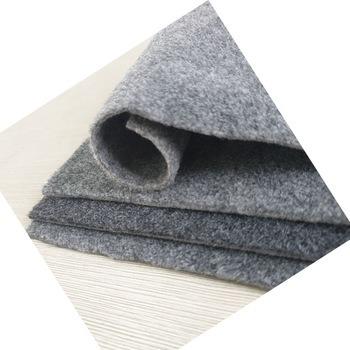 China Anti-Pull 100% Polyester 5mm Nonwoven Shoe Scratching Material for sale